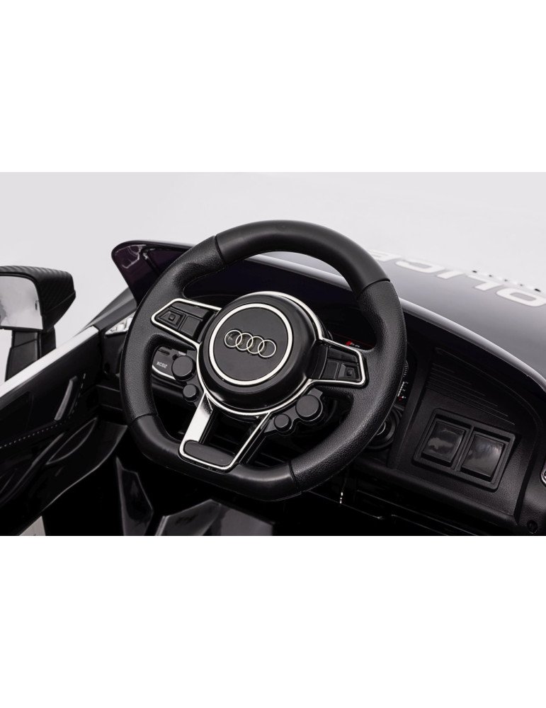 Audi R8 Policía 12V – Coche Eléctrico Infantil con Control Remoto