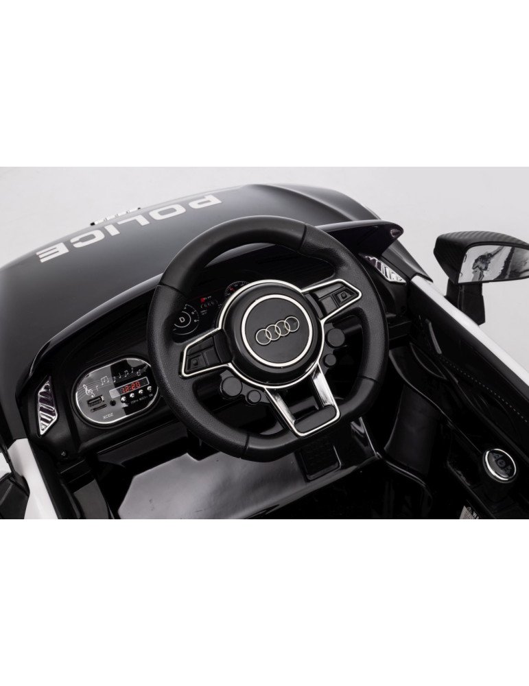 Audi R8 Policía 12V – Coche Eléctrico Infantil con Control Remoto - Vista 47