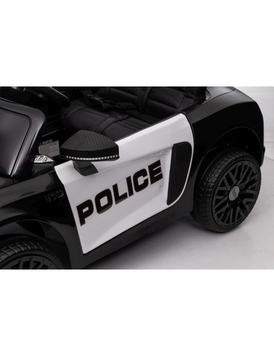 Audi R8 Policía 12V – Coche Eléctrico Infantil con Control Remoto