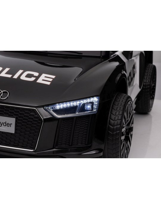 Audi R8 Policía 12V – Coche Eléctrico Infantil con Control Remoto