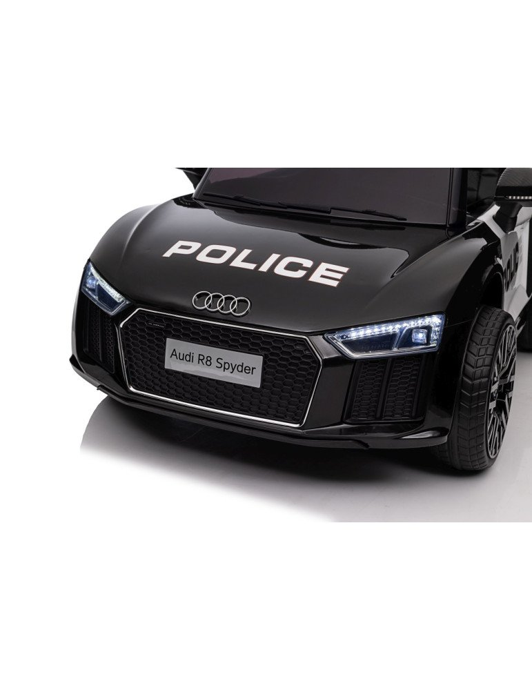 Audi R8 Policía 12V – Coche Eléctrico Infantil con Control Remoto - Vista 57