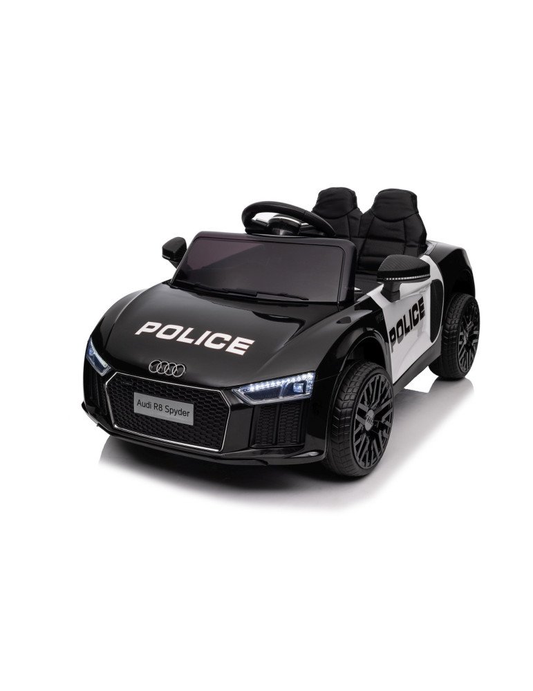 Audi R8 Policía 12V – Coche Eléctrico Infantil con Control Remoto