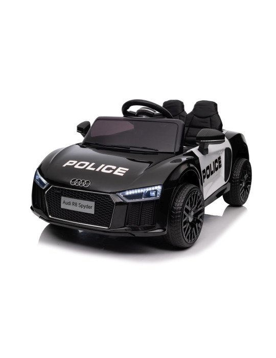 Audi R8 Policía 12V – Coche Eléctrico Infantil con Control Remoto