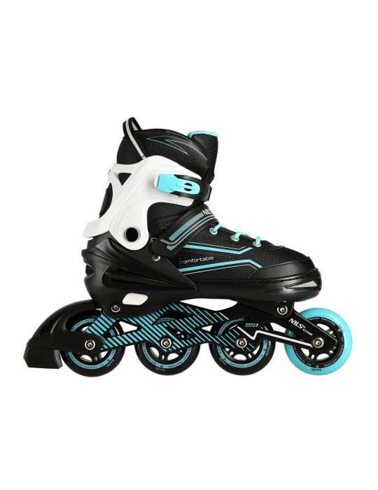 NA1169A TURQUOISE SIZE M(35-38) IN-LINE SKATES NILS EXTREME