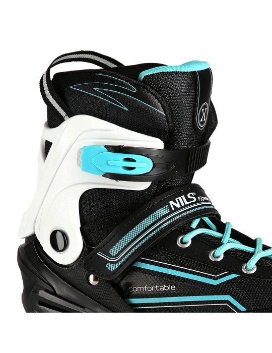 NA1169A TURQUOISE SIZE M(35-38) IN-LINE SKATES NILS EXTREME
