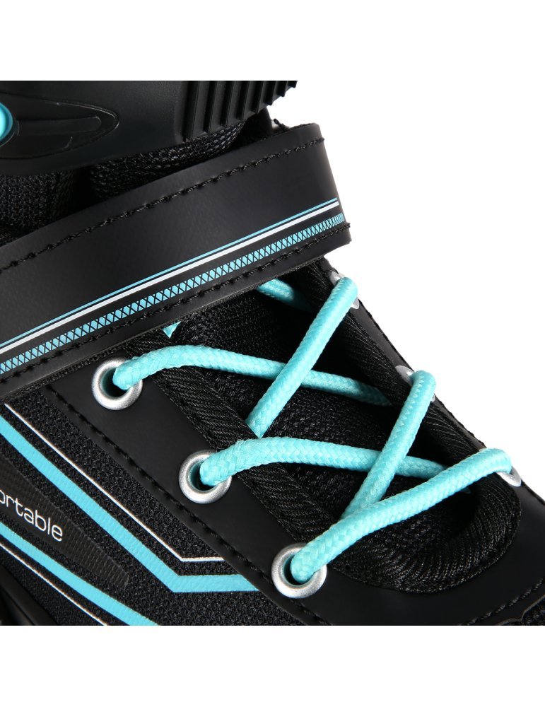 NA1169A TURQUOISE SIZE M(35-38) IN-LINE SKATES NILS EXTREME - Vista 9