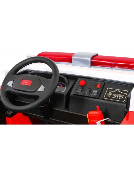 Camión de Bomberos Eléctrico Infantil - ¡Diversión y Aventura para Pequeños Héroes!