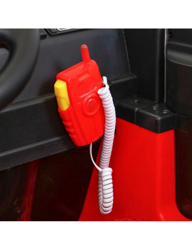 Crianças elétricas Fire Truck - diversão e aventura para pequenos heróis!