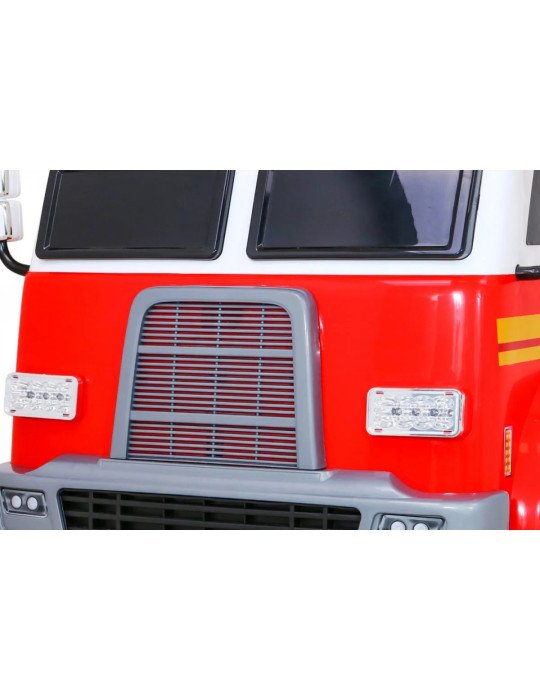 Caminhão Bombeiros elétrico infantil 12V com megafone