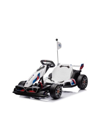 Kart Eléctrico Infantil BMW 24V con Función Derrape y Luces LED 2