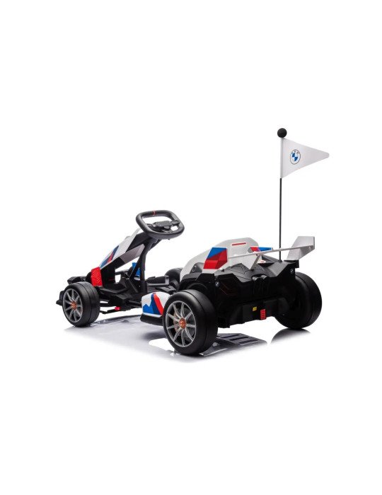 Kart électrique pour enfants BMW 24V avec fonction de derlet et lumières LED