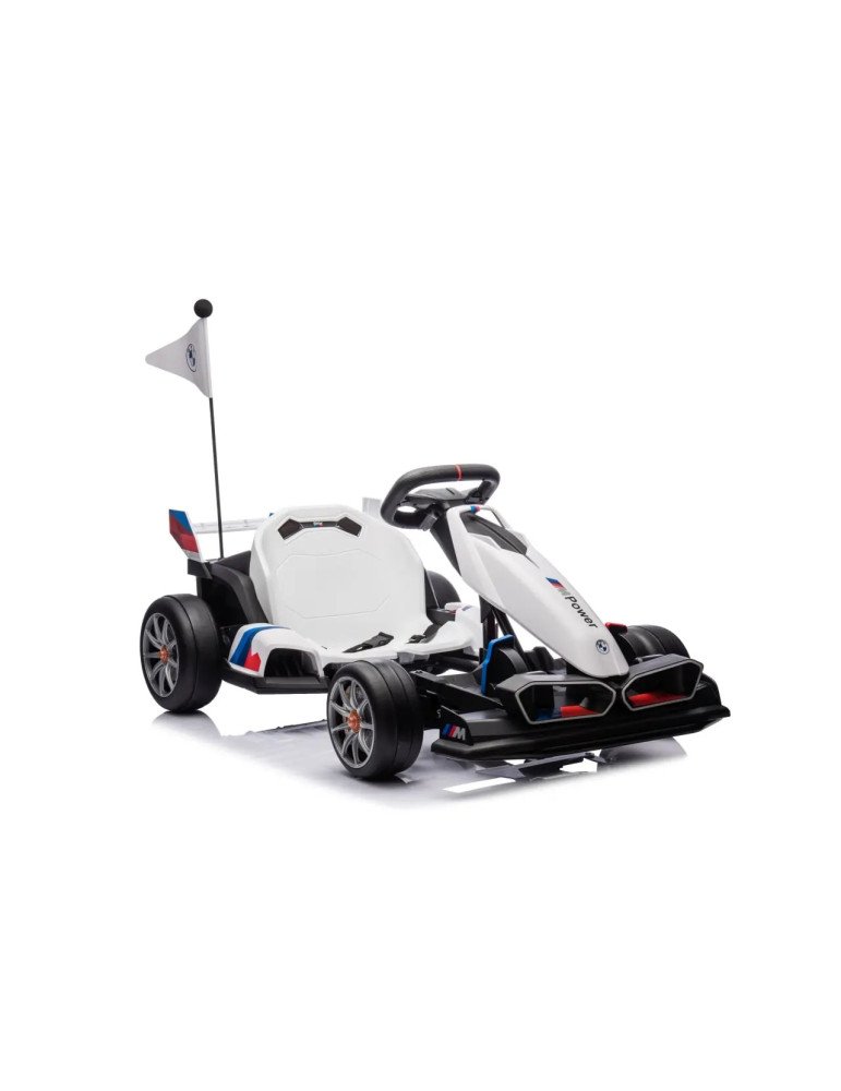 Kart électrique pour enfants BMW 24V avec fonction de derlet et lumières LED