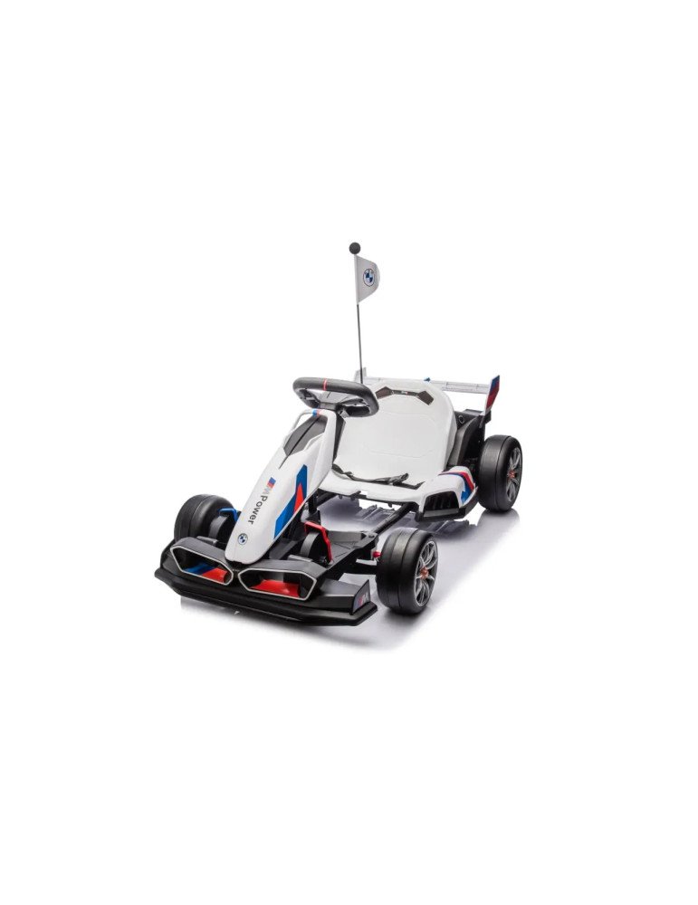 Kart électrique pour enfants BMW 24V avec fonction de derlet et lumières LED