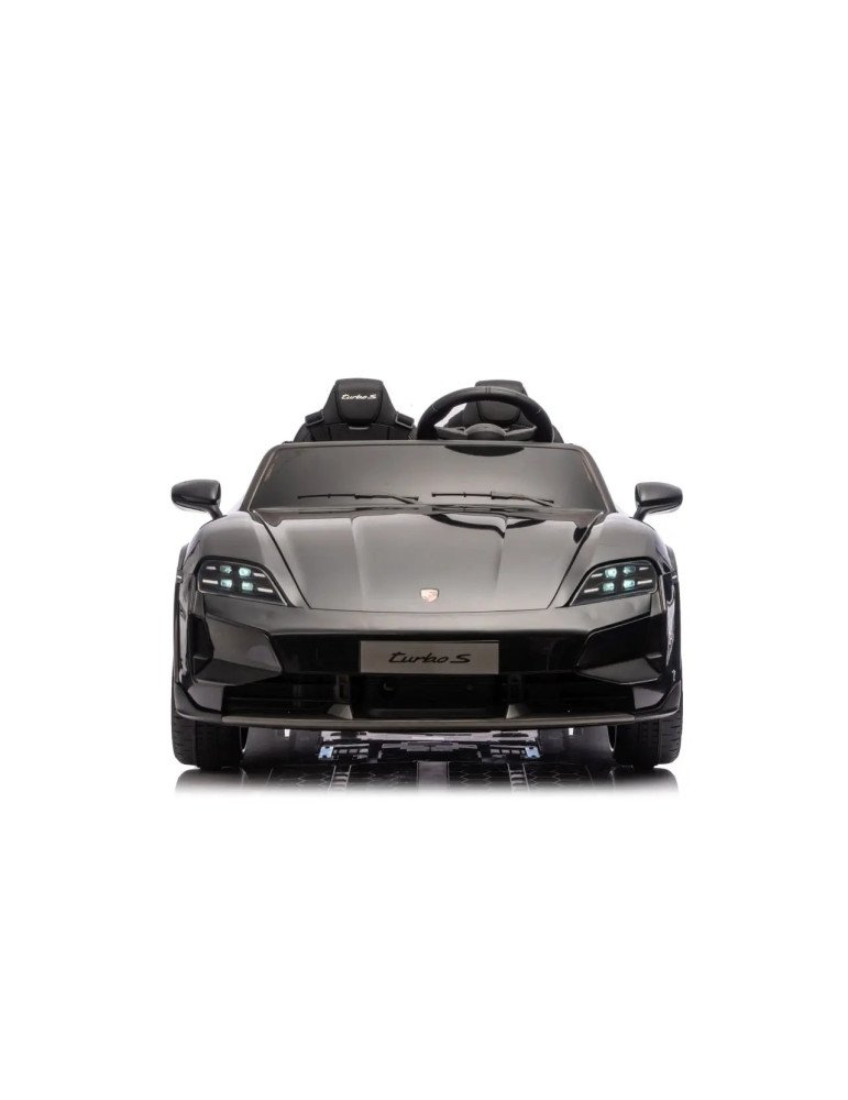 Children's Electric Car Porsche Taycan Turbo S 24V Biplaza with LED Lights