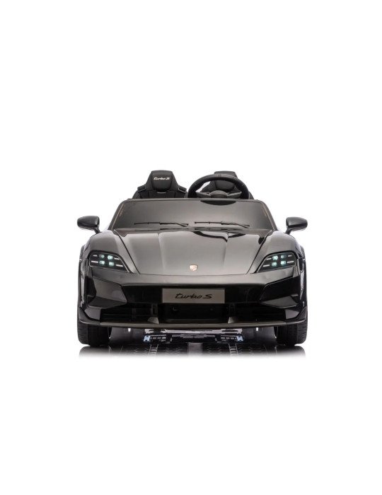 Children's Electric Car Porsche Taycan Turbo S 24V Biplaza with LED Lights