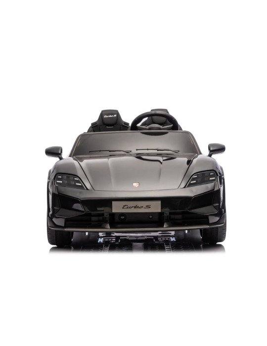 Children's Electric Car Porsche Taycan Turbo S 24V Biplaza with LED Lights
