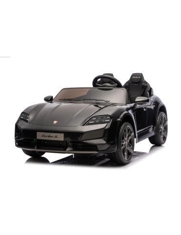 Children's Electric Car Porsche Taycan Turbo S 24V Biplaza with LED Lights