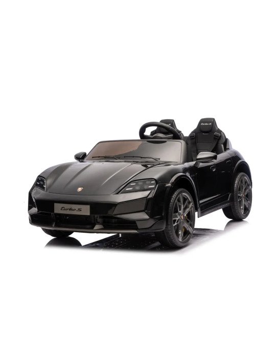 Voiture électrique pour enfants Porsche Taycan Turbo S 24V Biplaza avec des lumières LED