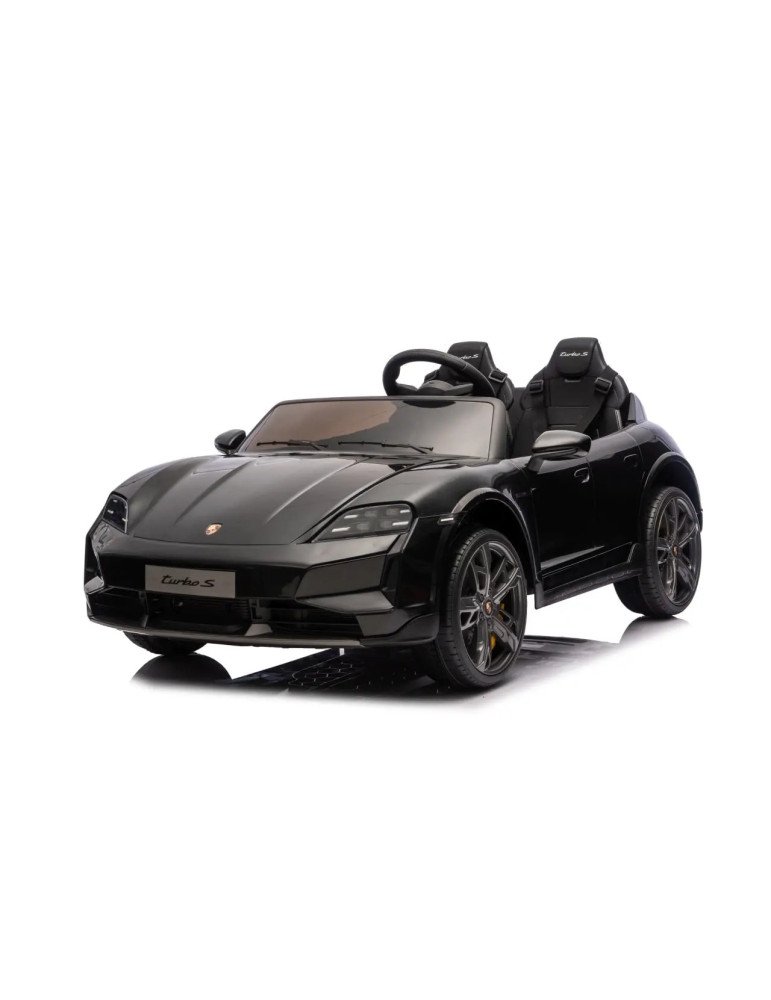 Children's Electric Car Porsche Taycan Turbo S 24V Biplaza with LED Lights