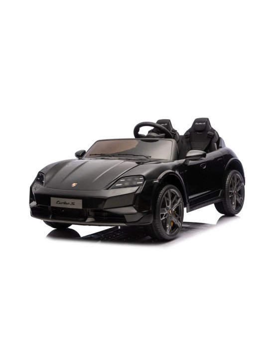 Children's Electric Car Porsche Taycan Turbo S 24V Biplaza with LED Lights