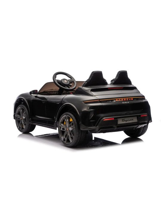 Children's Electric Car Porsche Taycan Turbo S 24V Biplaza with LED Lights