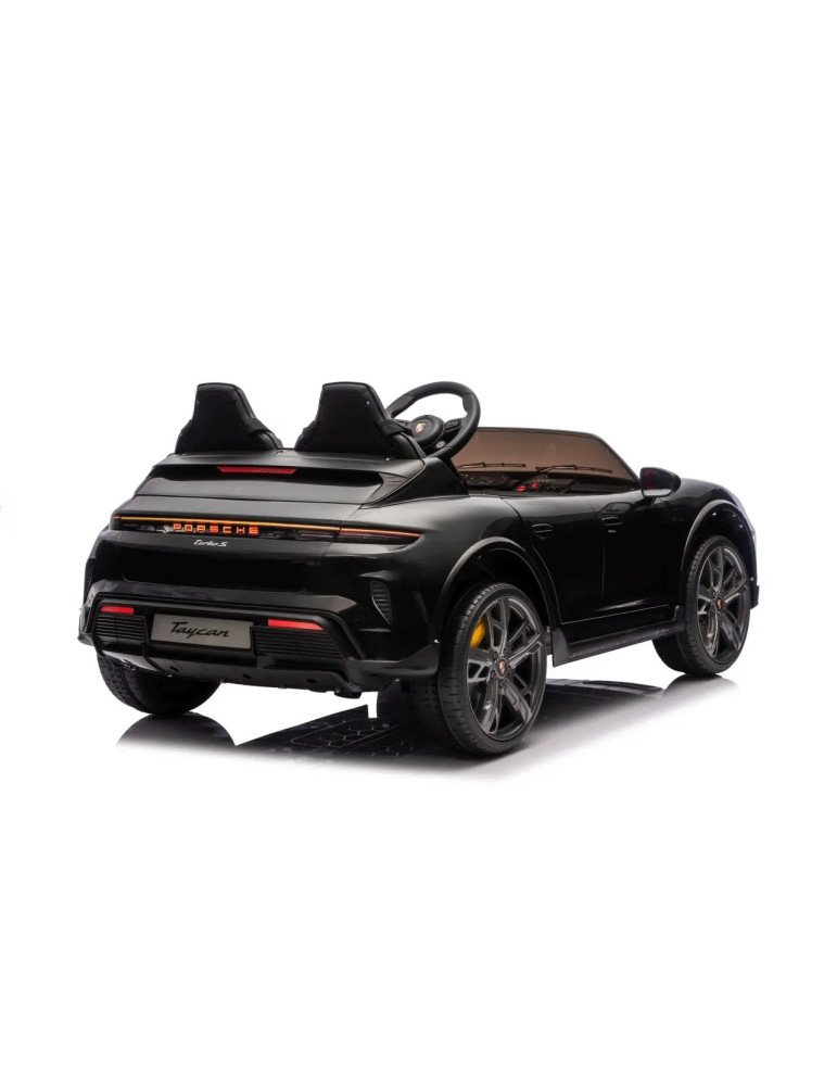 Voiture électrique pour enfants Porsche Taycan Turbo S 24V Biplaza avec des lumières LED