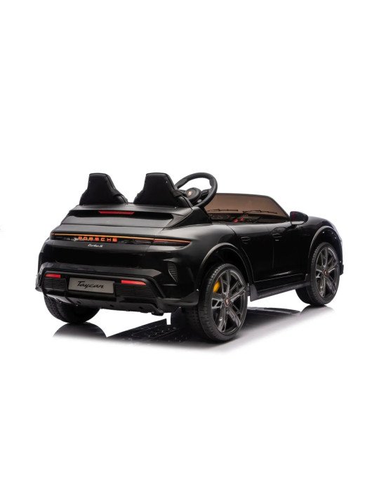 Auto elettrica per bambini Porsche Taycan Turbo S 24V Biplaza con luci a LED