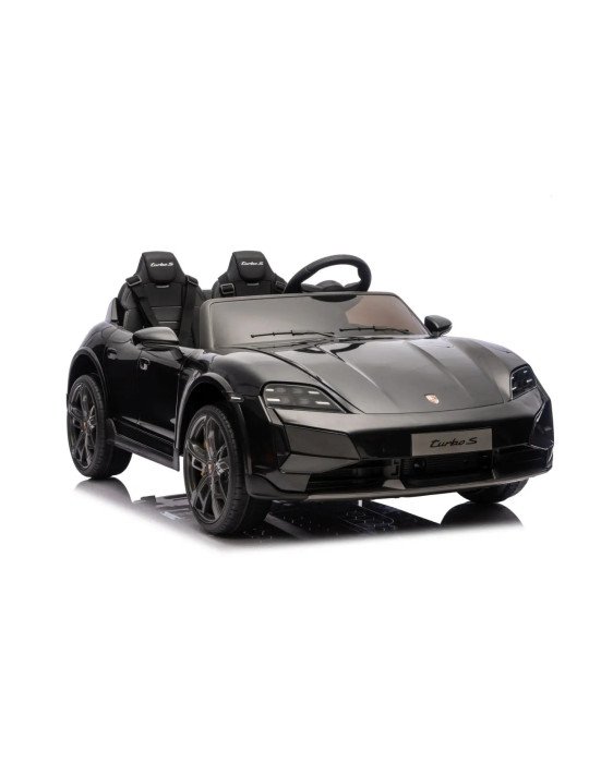 Children's Electric Car Porsche Taycan Turbo S 24V Biplaza with LED Lights
