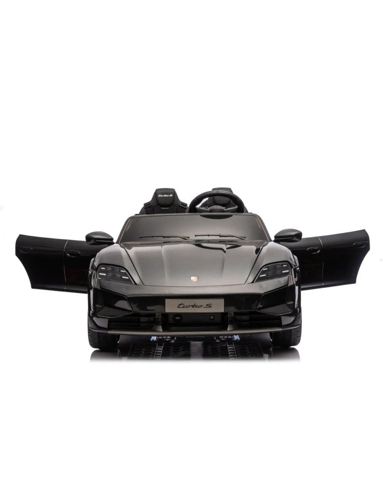 Voiture électrique pour enfants Porsche Taycan Turbo S 24V Biplaza avec des lumières LED