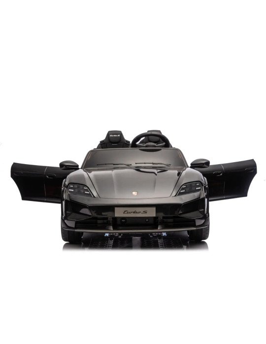Children's Electric Car Porsche Taycan Turbo S 24V Biplaza with LED Lights