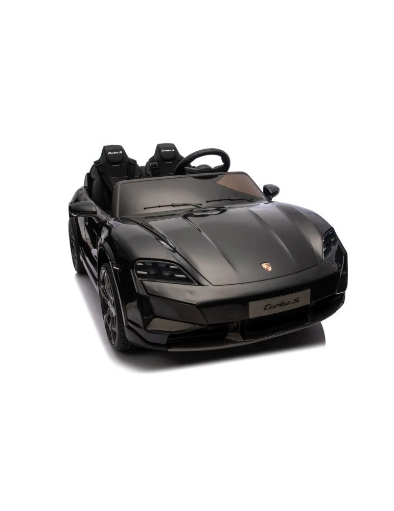 Voiture électrique pour enfants Porsche Taycan Turbo S 24V Biplaza avec des lumières LED