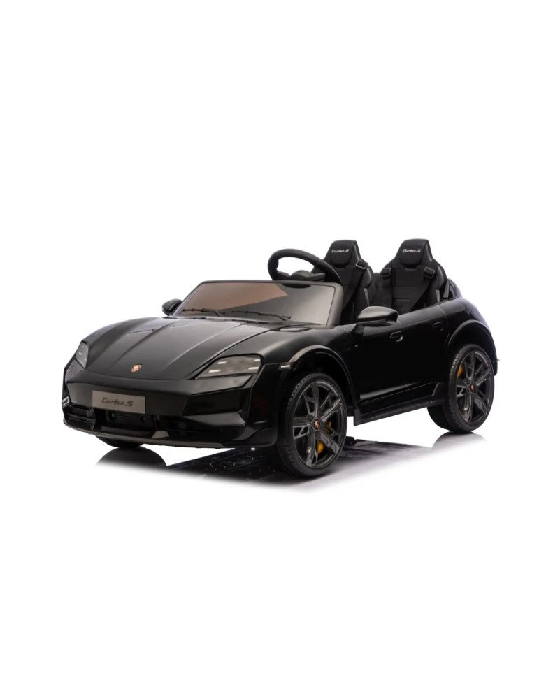 Auto elettrica per bambini Porsche Taycan Turbo S 24V Biplaza con luci a LED