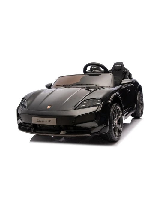Coche Eléctrico Infantil Porsche Taycan Turbo S 24V Biplaza con Luces LED