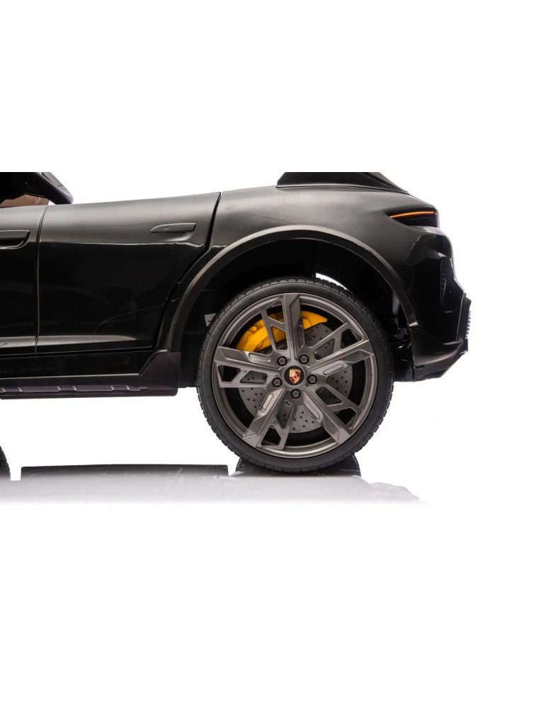 Carro elétrico das crianças Porsche Taycan Turbo S 24V Biplaza com luzes LED