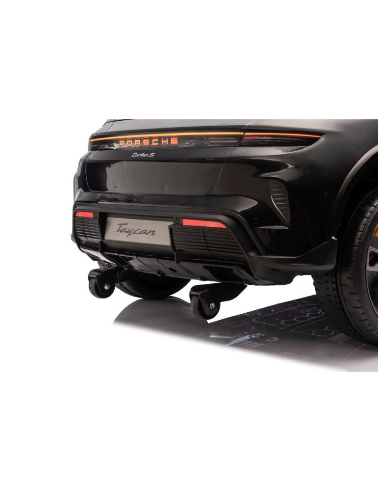 Children's Electric Car Porsche Taycan Turbo S 24V Biplaza with LED Lights