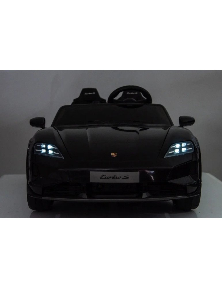 Children's Electric Car Porsche Taycan Turbo S 24V Biplaza with LED Lights