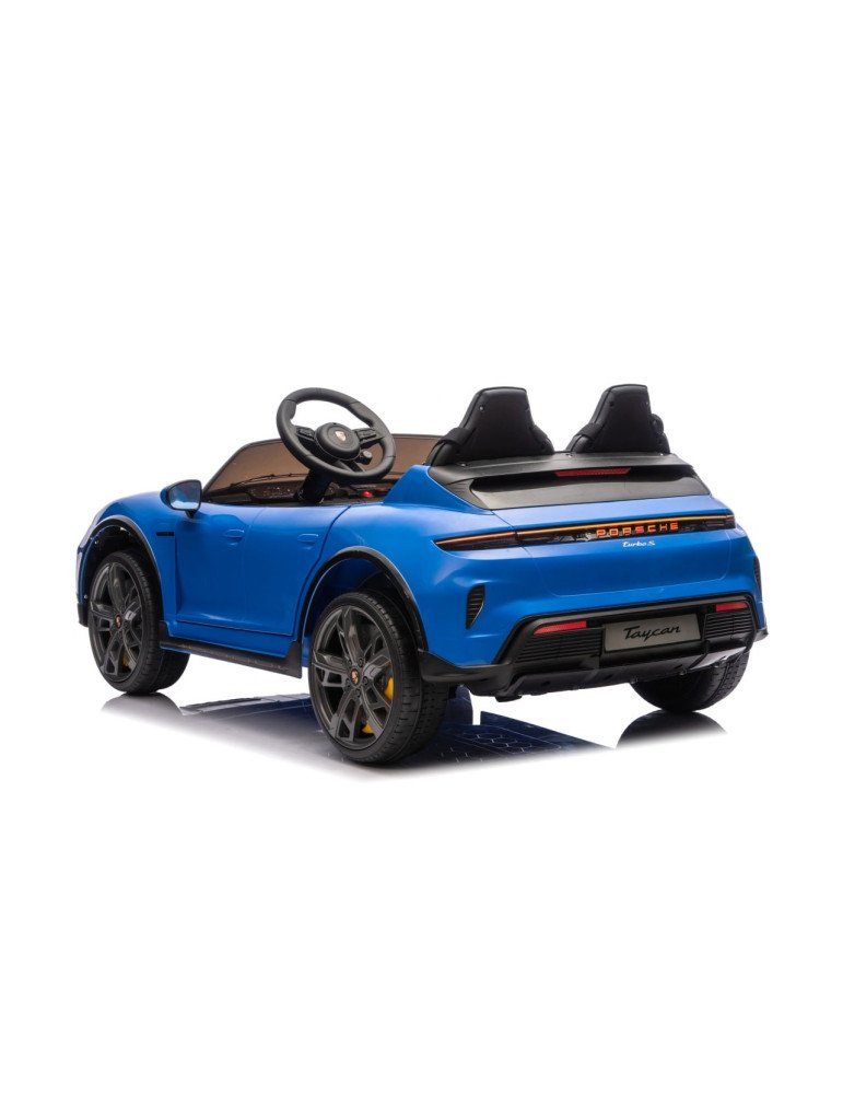 Coche Eléctrico Infantil Porsche Taycan Turbo S 24V Biplaza con Luces LED