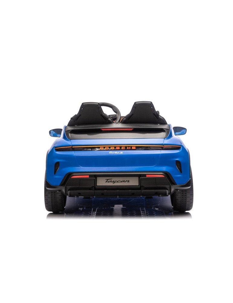 Coche Eléctrico Infantil Porsche Taycan Turbo S 24V Biplaza con Luces LED