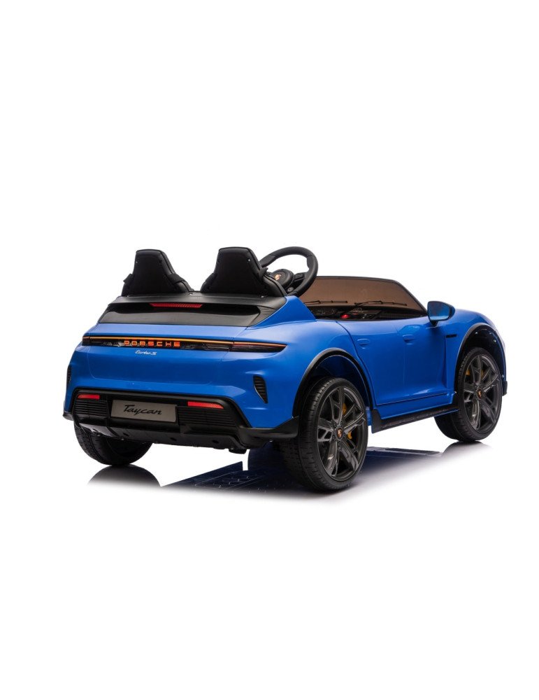 Coche Eléctrico Infantil Porsche Taycan Turbo S 24V Biplaza con Luces LED