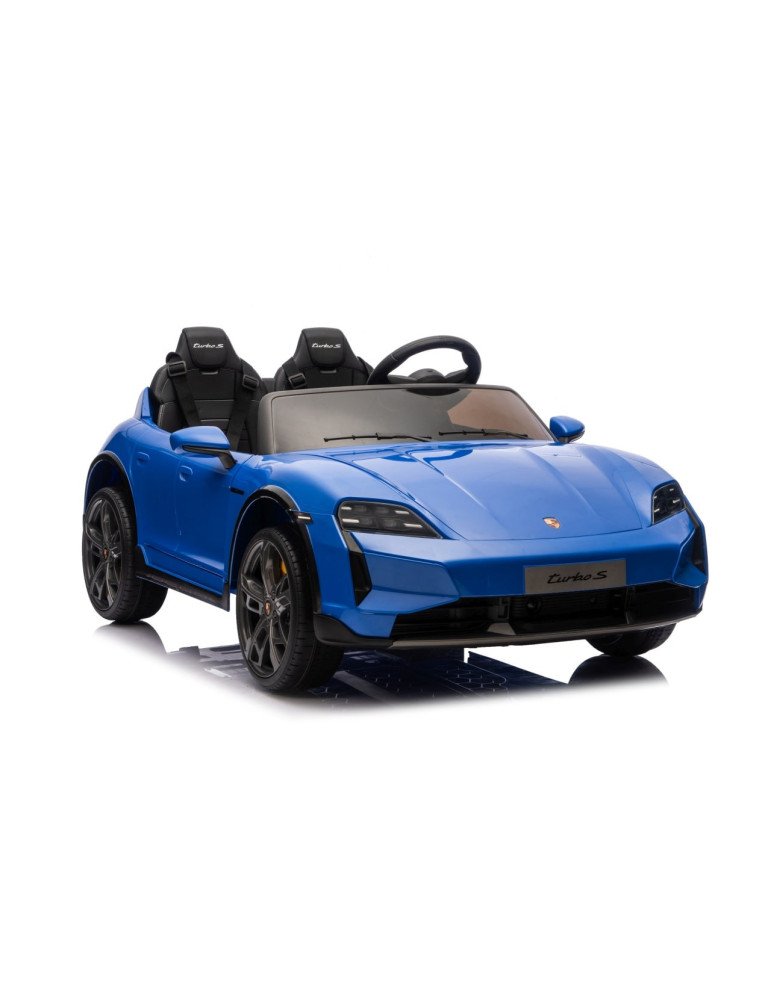 Coche Eléctrico Infantil Porsche Taycan Turbo S 24V Biplaza con Luces LED