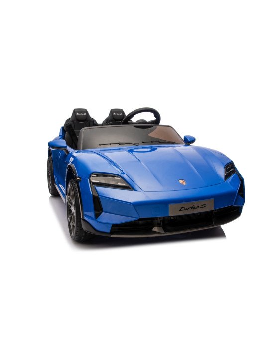 Coche Eléctrico Infantil Porsche Taycan Turbo S 24V Biplaza con Luces LED