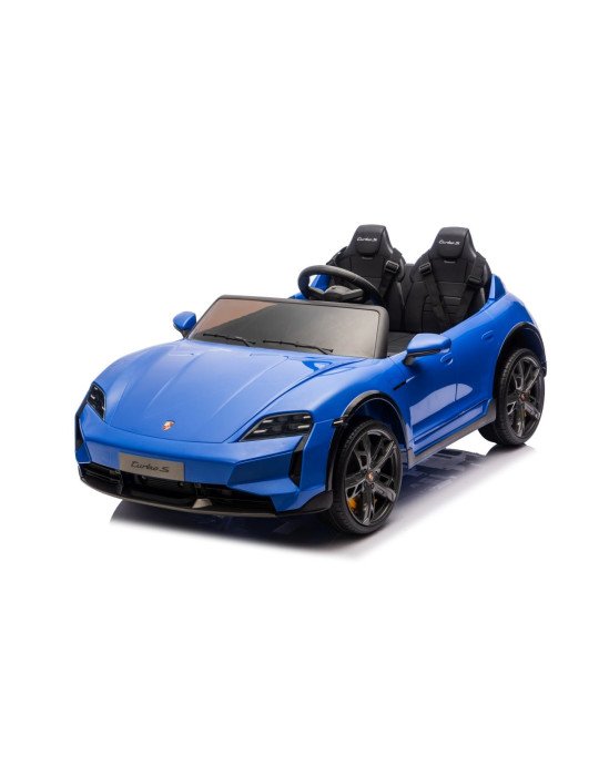 Coche Eléctrico Infantil Porsche Taycan Turbo S 24V Biplaza con Luces LED