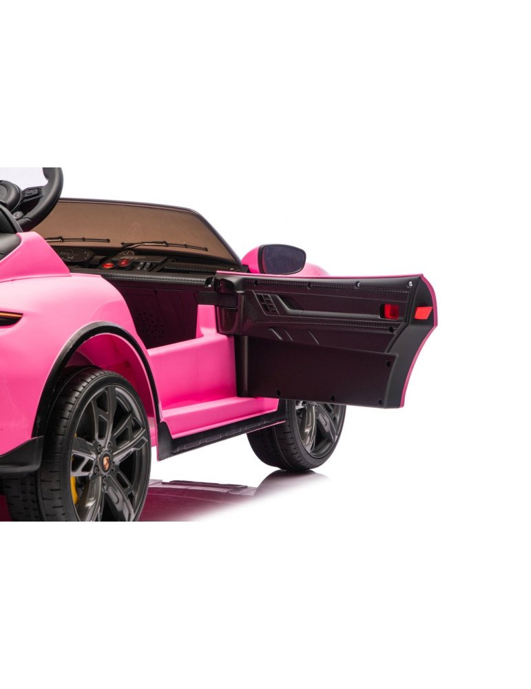 Coche Eléctrico Infantil Porsche Taycan Turbo S 24V Biplaza con Luces LED