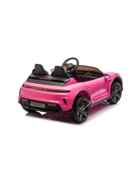 Coche Eléctrico Infantil Porsche Taycan Turbo S 24V Biplaza con Luces LED