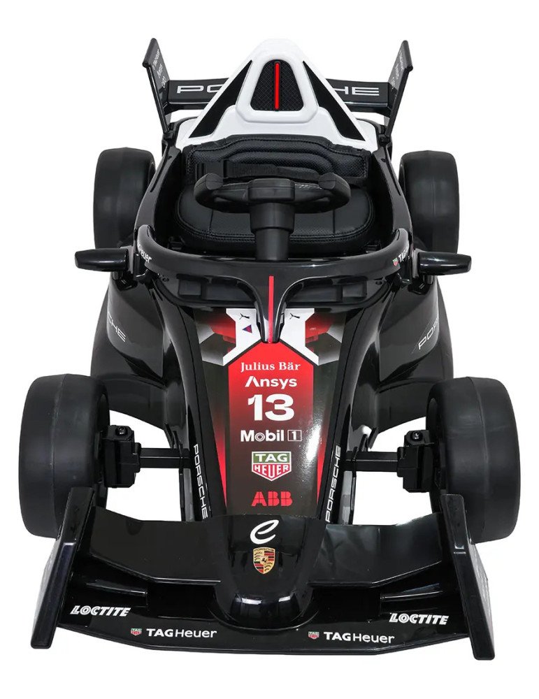 Coche Eléctrico Infantil Porsche Formula E 12V con Mando y Luces LED