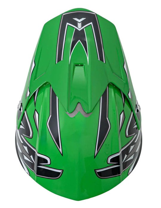 Casco Infantil Enduro ABS con Visera Ajustable y Certificación ECE