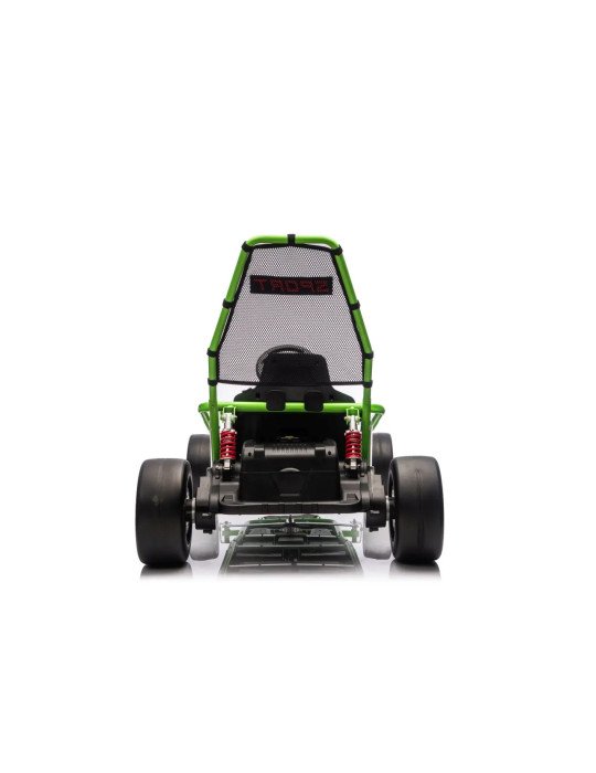 Go-Kart Électrique Enfant TORNADO Vert 12V Drift | Fonction Drifting