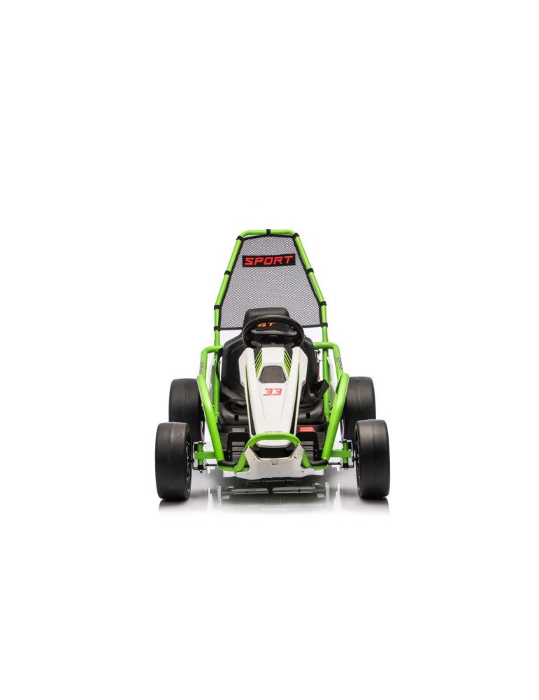 Kart elétrico infantil Tornado 24v com função de desvio e assento de esportes