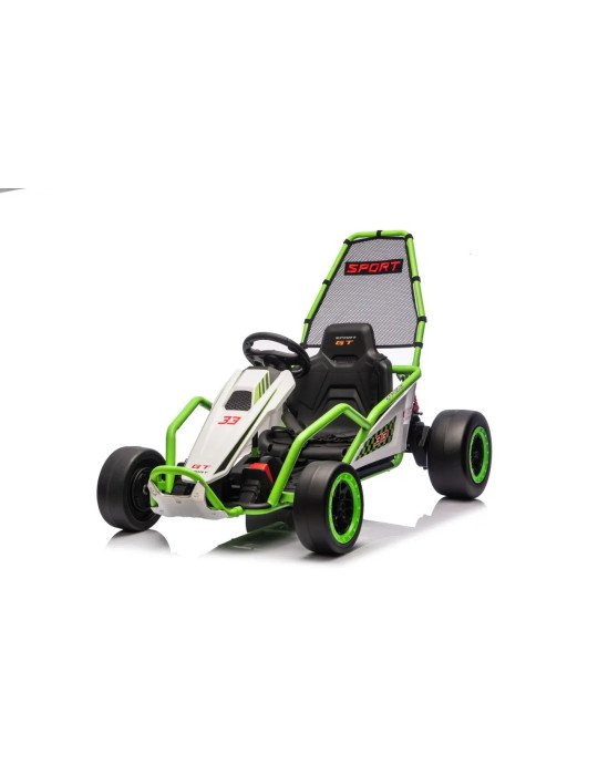 Infante elettrico Kart Tornado 24 V con funzione di deriva e sedile sportivo