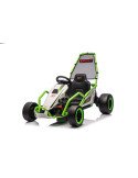 Kart elétrico infantil Tornado 24v com função de desvio e assento de esportes